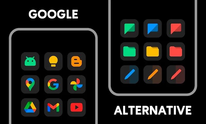 MiDark - Icon Pack Screenshot 3