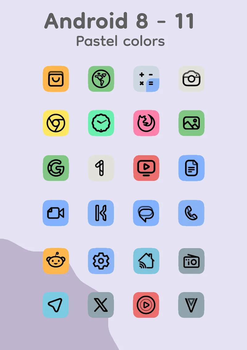 Pix Material Expressive Icons Screenshot 2