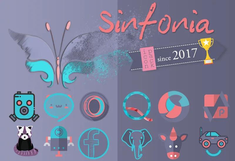 Sinfonia Icon Pack Pure design Screenshot 1