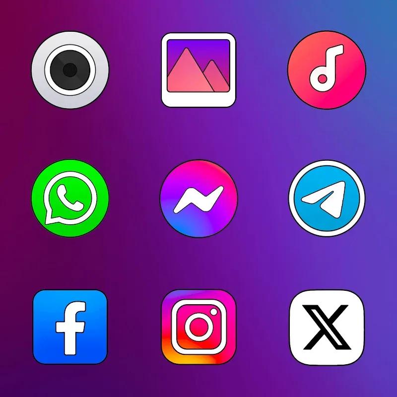 Color OS - Icon Pack Screenshot 3