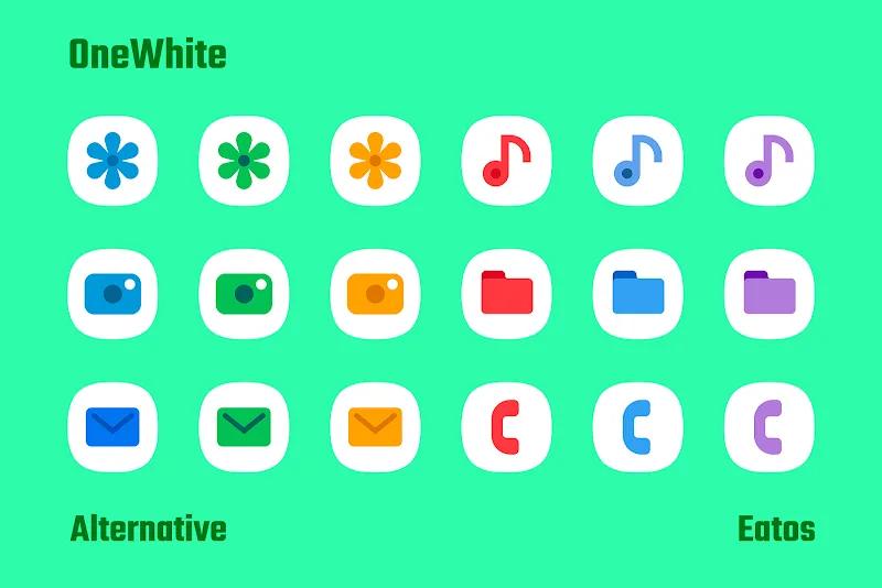 OneWhite - Icon Pack Screenshot 4