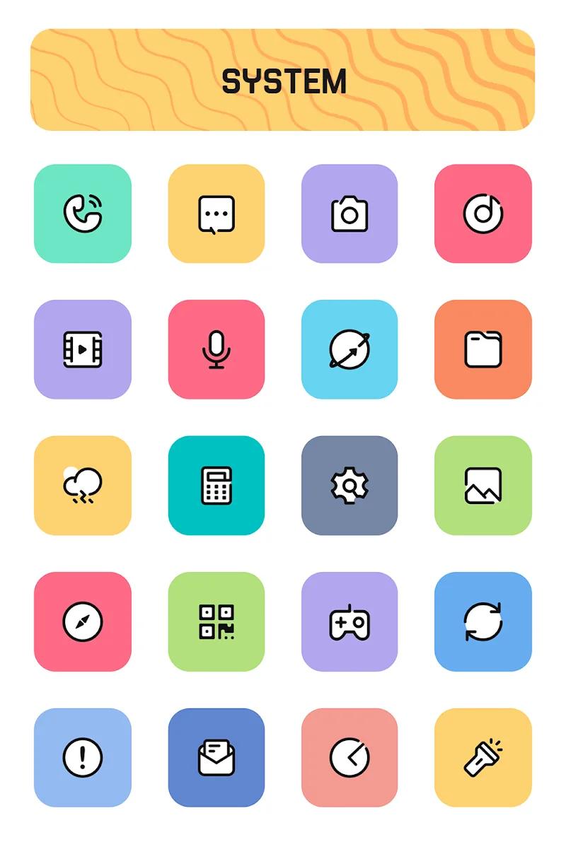 Crayon Adaptive IconPack Screenshot 2