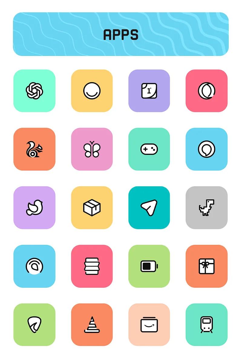 Crayon Adaptive IconPack Screenshot 5