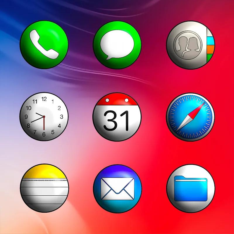 CRiOS Circle 3D - Icon Pack Screenshot 2