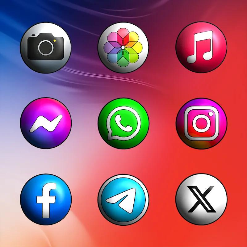 CRiOS Circle 3D - Icon Pack Screenshot 3