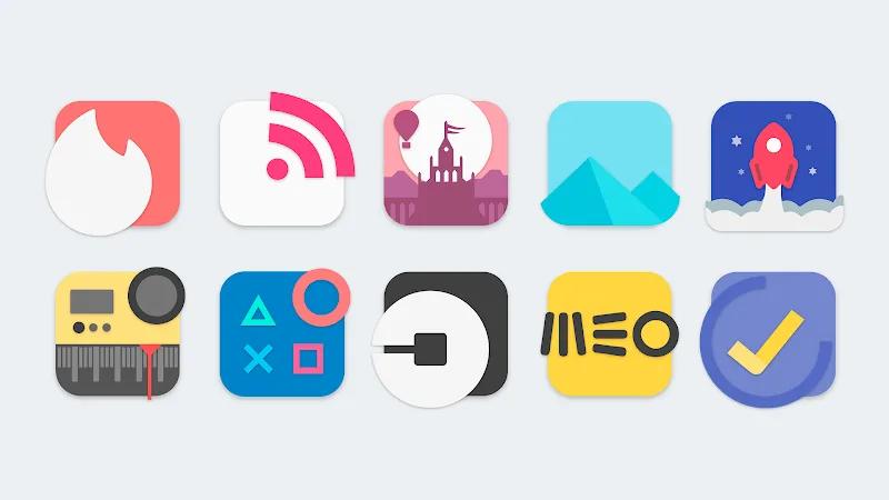 Flat Evo - Icon Pack Screenshot 3