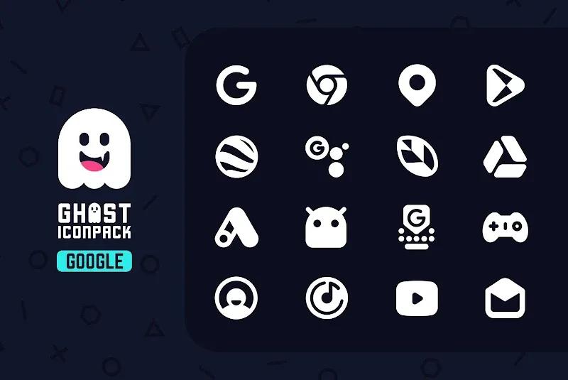 Ghost IconPack Screenshot 3