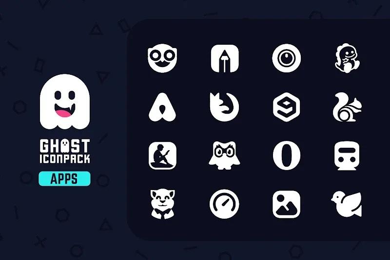 Ghost IconPack Screenshot 5