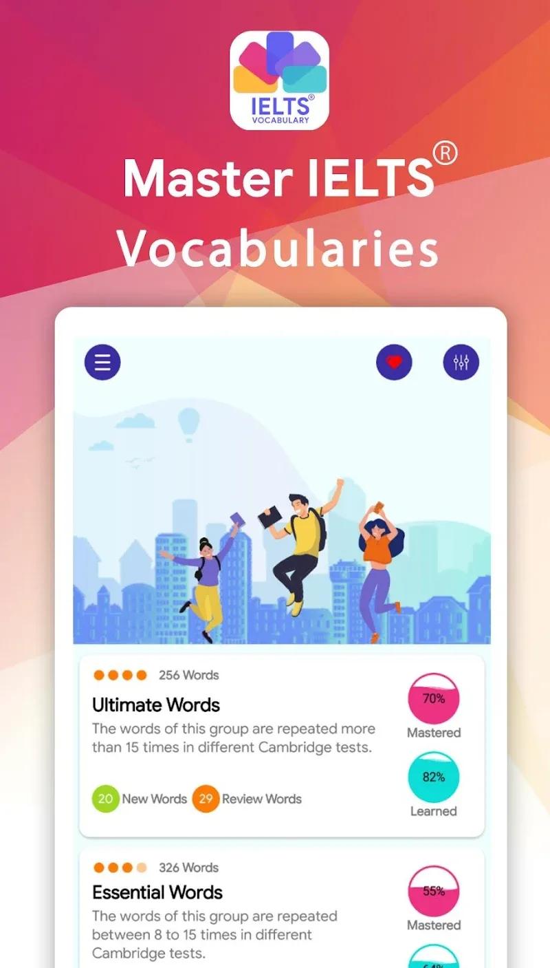 IELTS Vocabulary Flashcards Screenshot 2