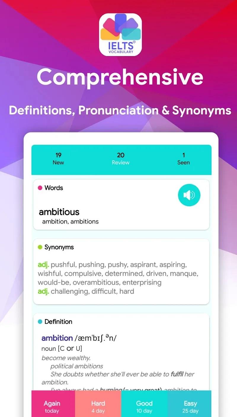 IELTS Vocabulary Flashcards Screenshot 5