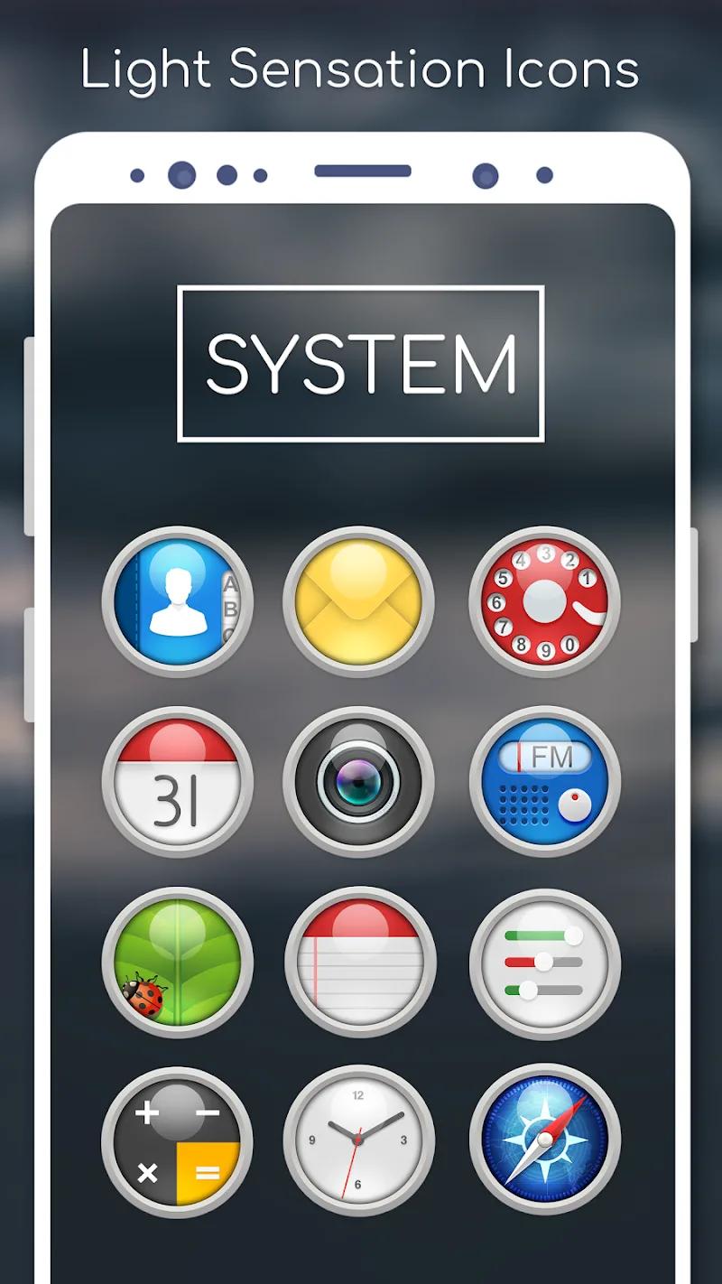Light Sensation - Icon Pack Screenshot 2
