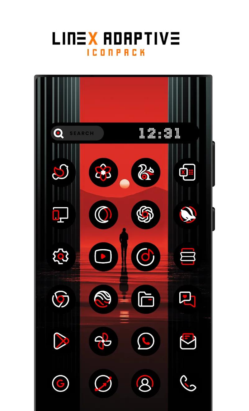 LineX Adaptive IconPack Screenshot 4