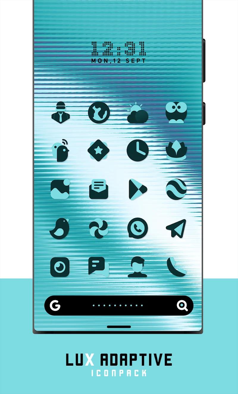 LuX : Adaptive Icon pack Screenshot 5