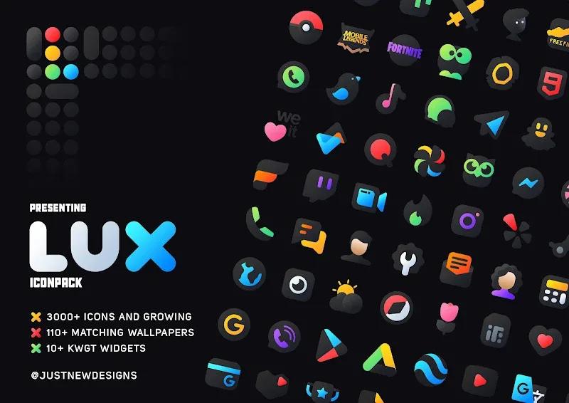 LuX IconPack Screenshot 1