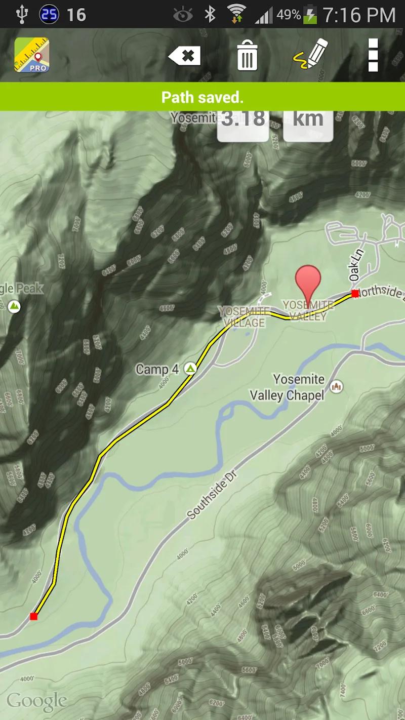 Maps Ruler  Pro Screenshot 1