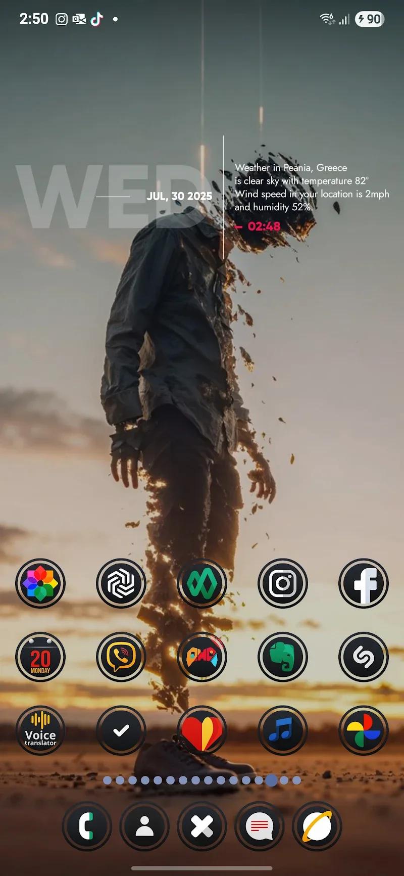 Mator Dark icon pack Screenshot 3