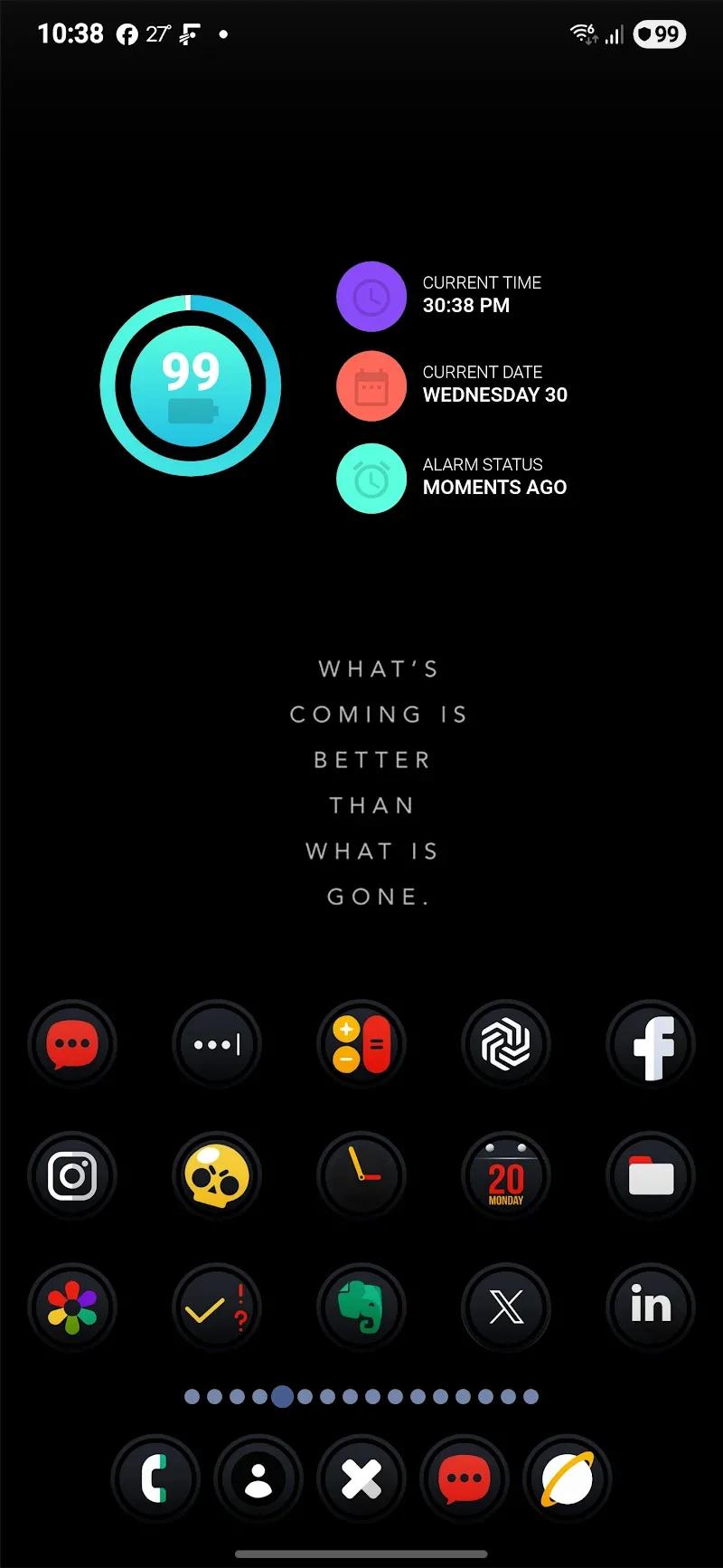 Mator Dark icon pack Screenshot 5