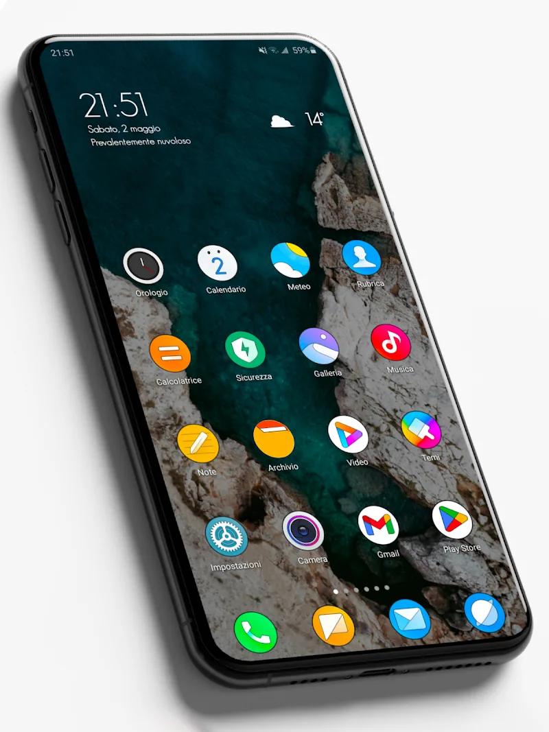MIUl Circle - Icon Pack Screenshot 1