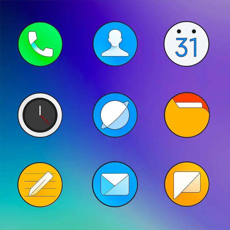 MIUl Circle - Icon Pack Screenshot 2