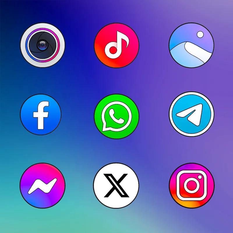 MIUl Circle - Icon Pack Screenshot 3
