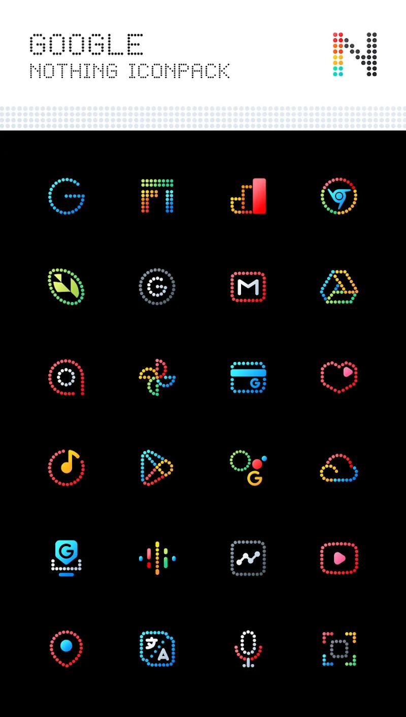 Neon : Dots Iconpack Screenshot 4