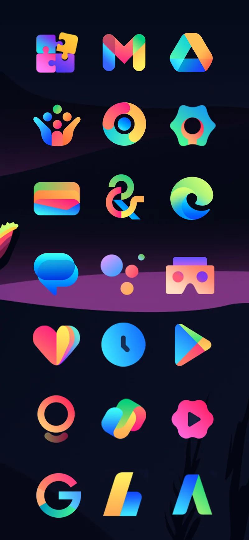 Radient Icons Screenshot 1