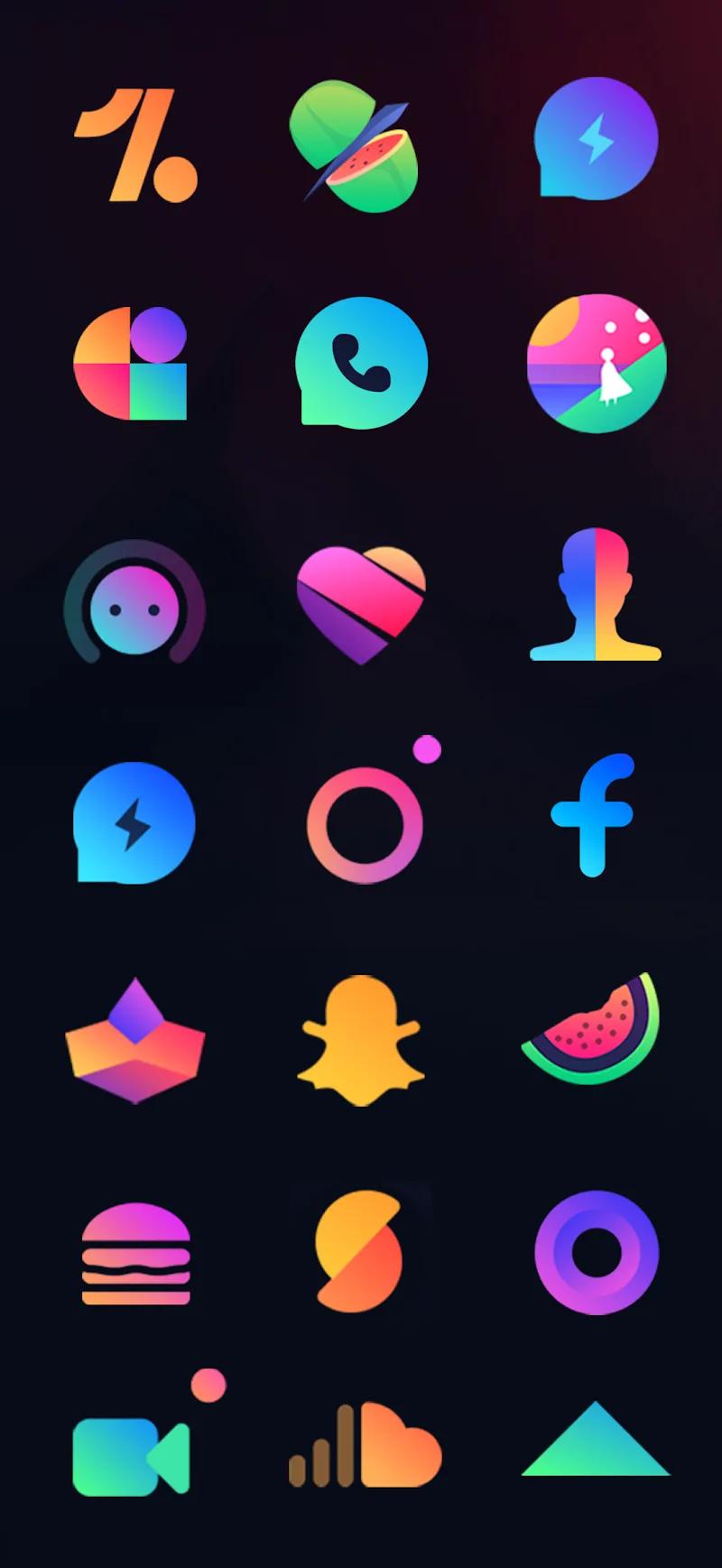 Radient Icons Screenshot 2