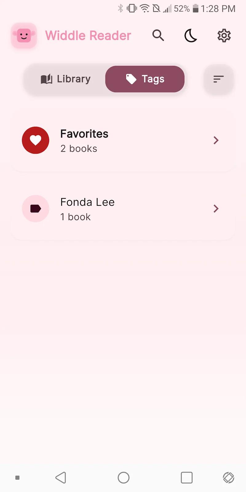 Widdle Reader Screenshot 2