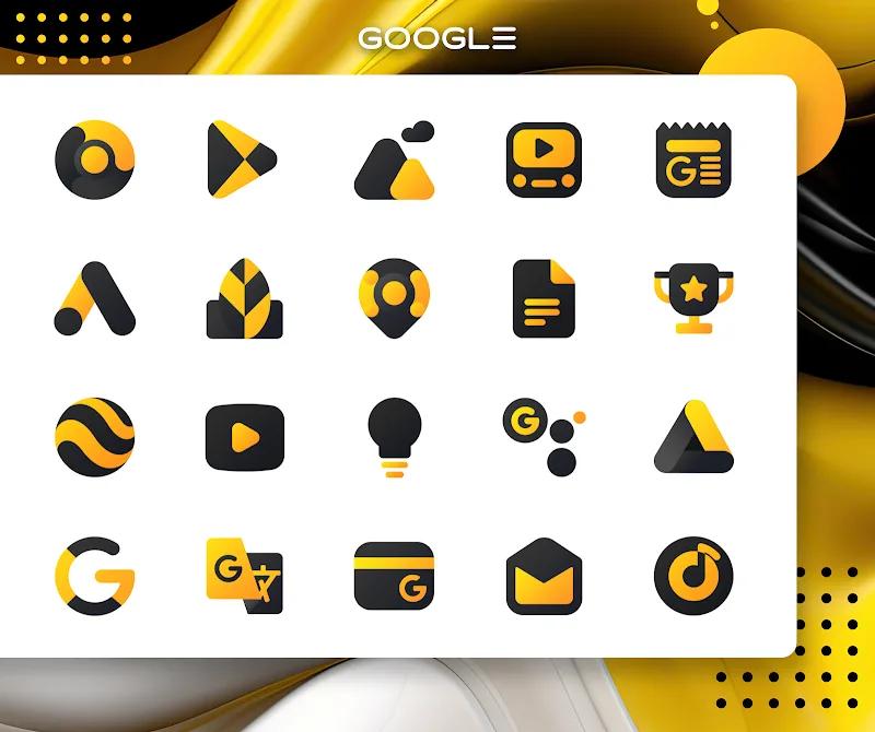 Yellow IconPack : LuXYellow Screenshot 2