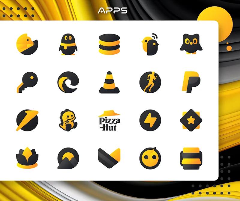 Yellow IconPack : LuXYellow Screenshot 4