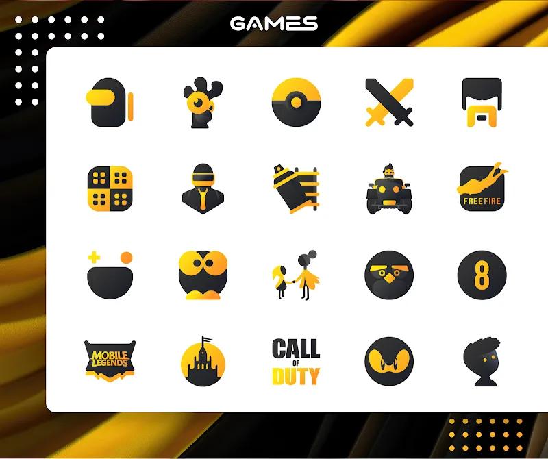 Yellow IconPack : LuXYellow Screenshot 5