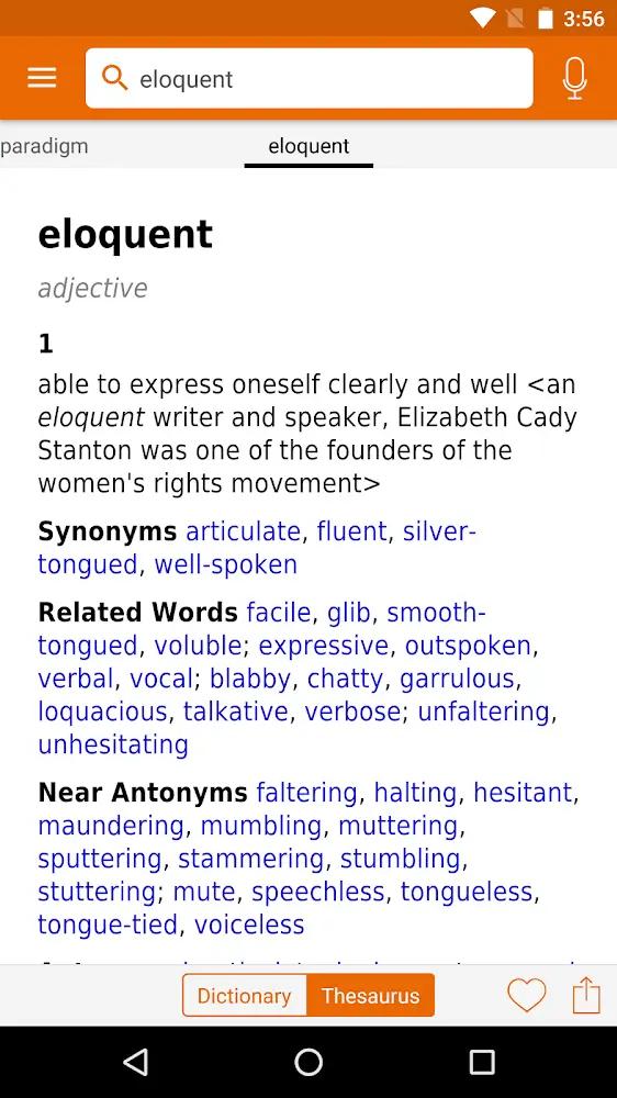 Merriam - Webster Dictionary Screenshot 4