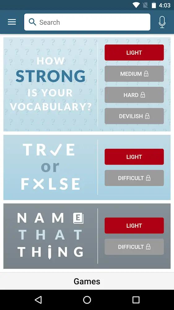 Merriam - Webster Dictionary Screenshot 5