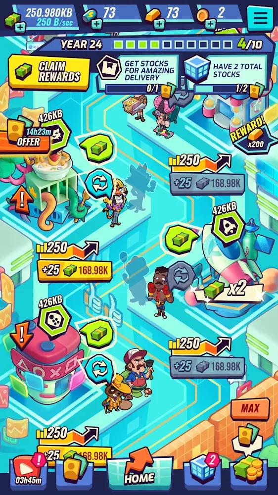 Rob the Rich (Idle Stonks Tycoon) Screenshot 4