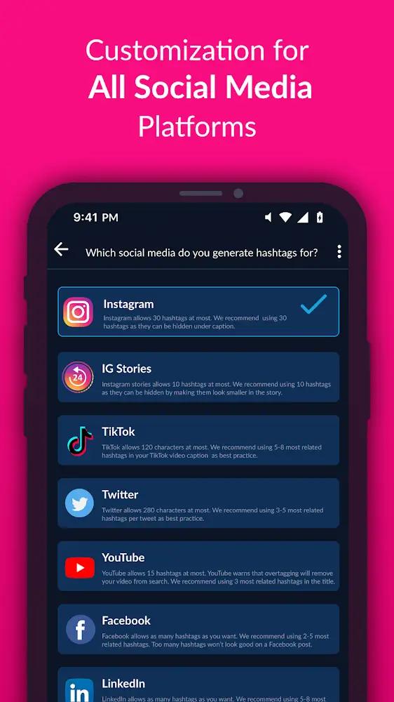 Hashtags AI (Followers Booster) Screenshot 5