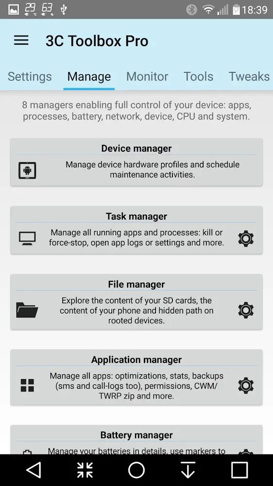 3C All-in-One Toolbox Screenshot 6