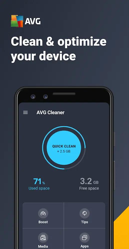 AVG Cleaner Screenshot 1