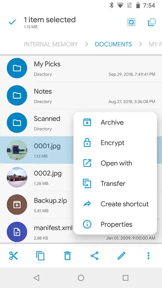 Solid Explorer File Manager Screenshot 1