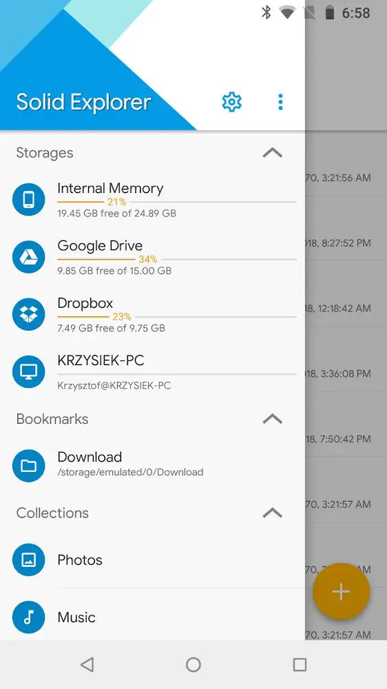 Solid Explorer File Manager Screenshot 2