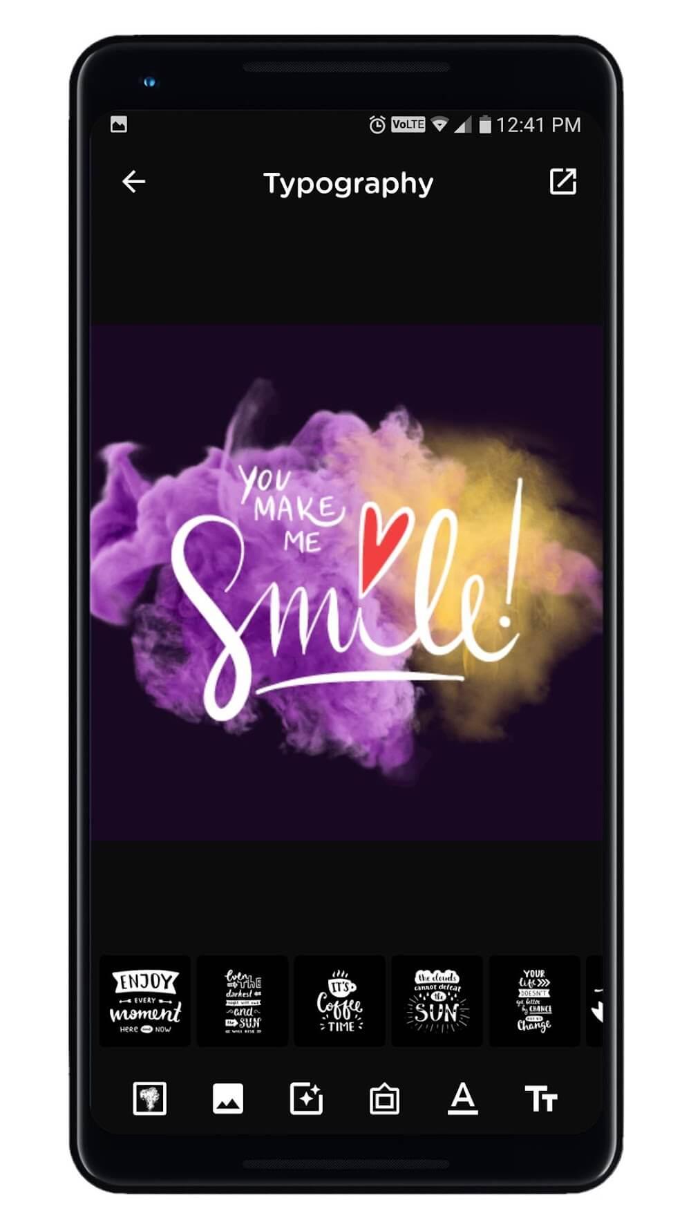 Smoke Name Art Maker Screenshot 2