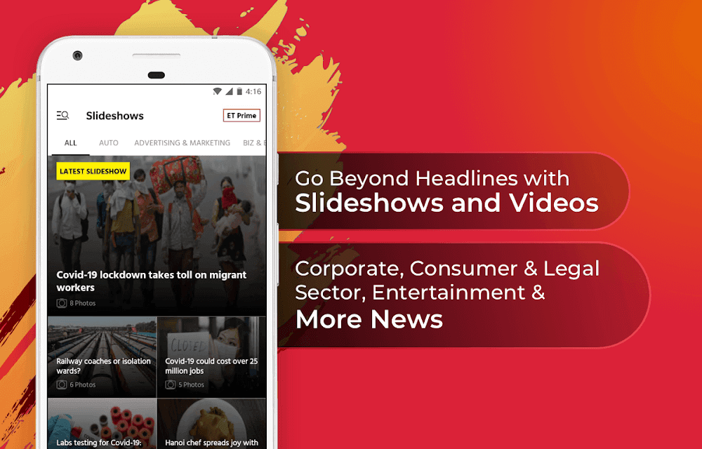 Economic Times Screenshot 4