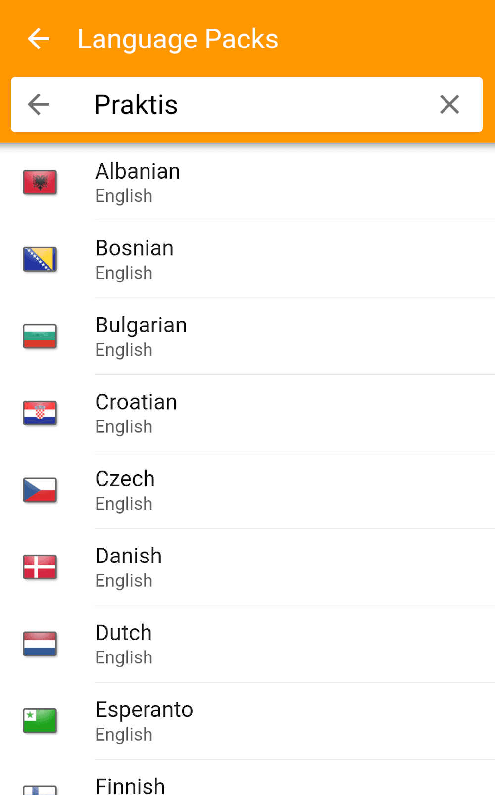 dict.cc plus Screenshot 5