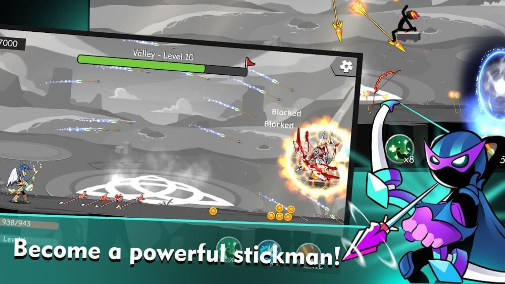 Stickman Fight Archer Survival Screenshot 3