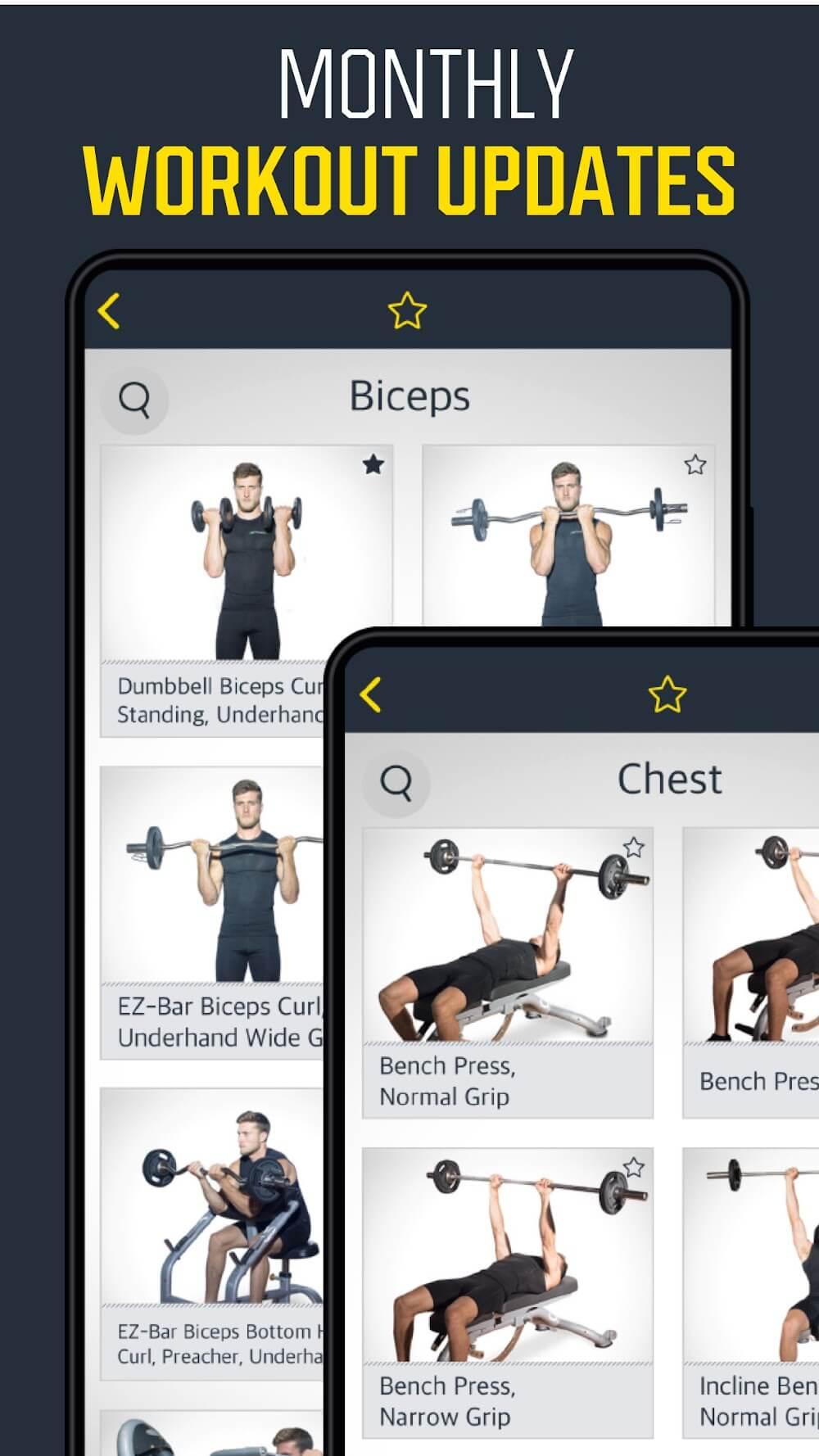 Gym Workout Planner Screenshot 3