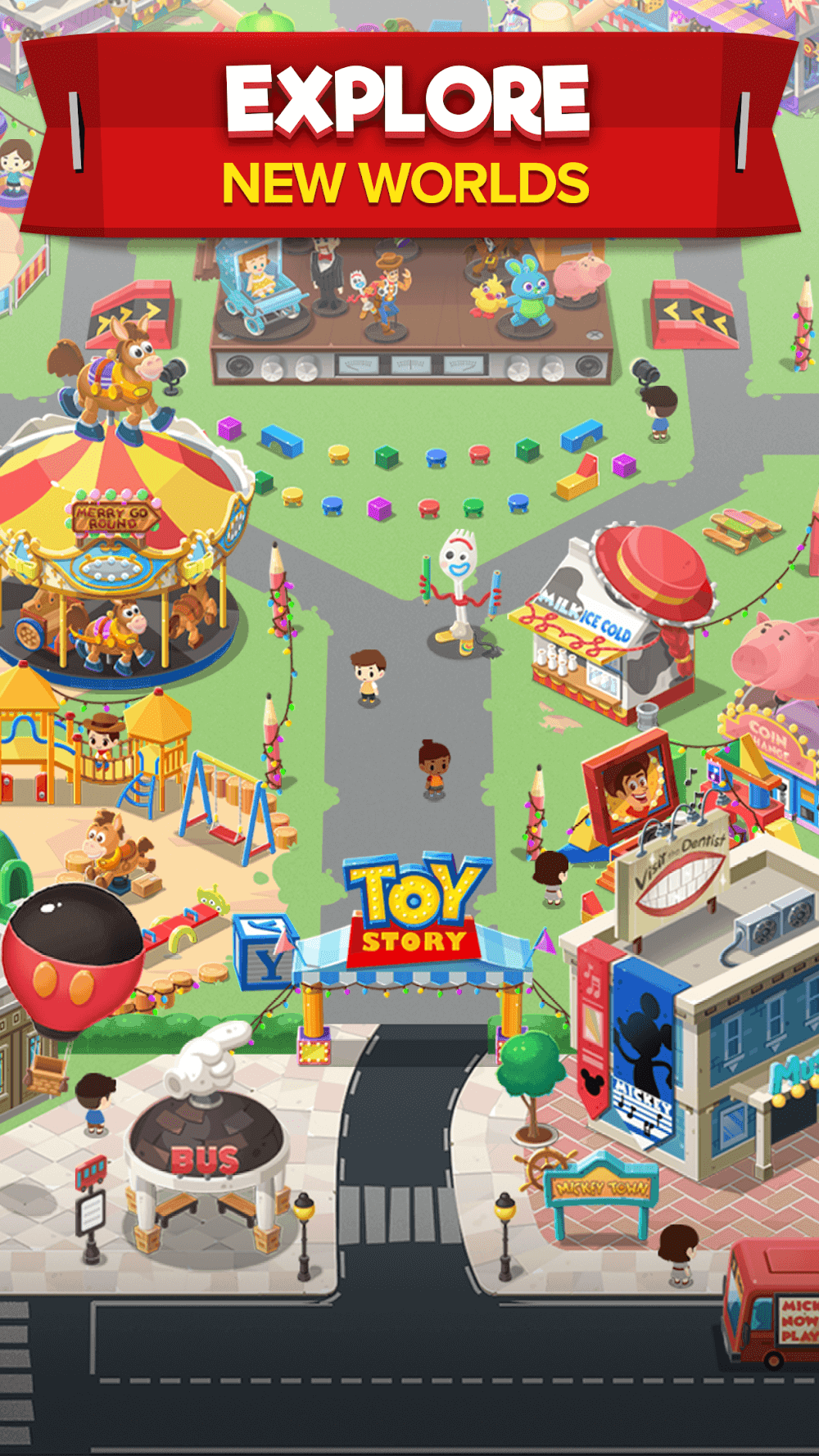 Disney POP TOWN Screenshot 1