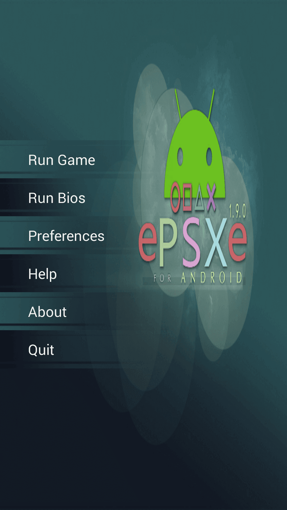 ePSXe for Android Screenshot 1