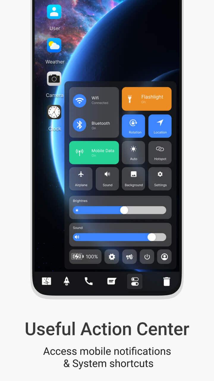 Mak Book OS 26 Launcher Screenshot 2