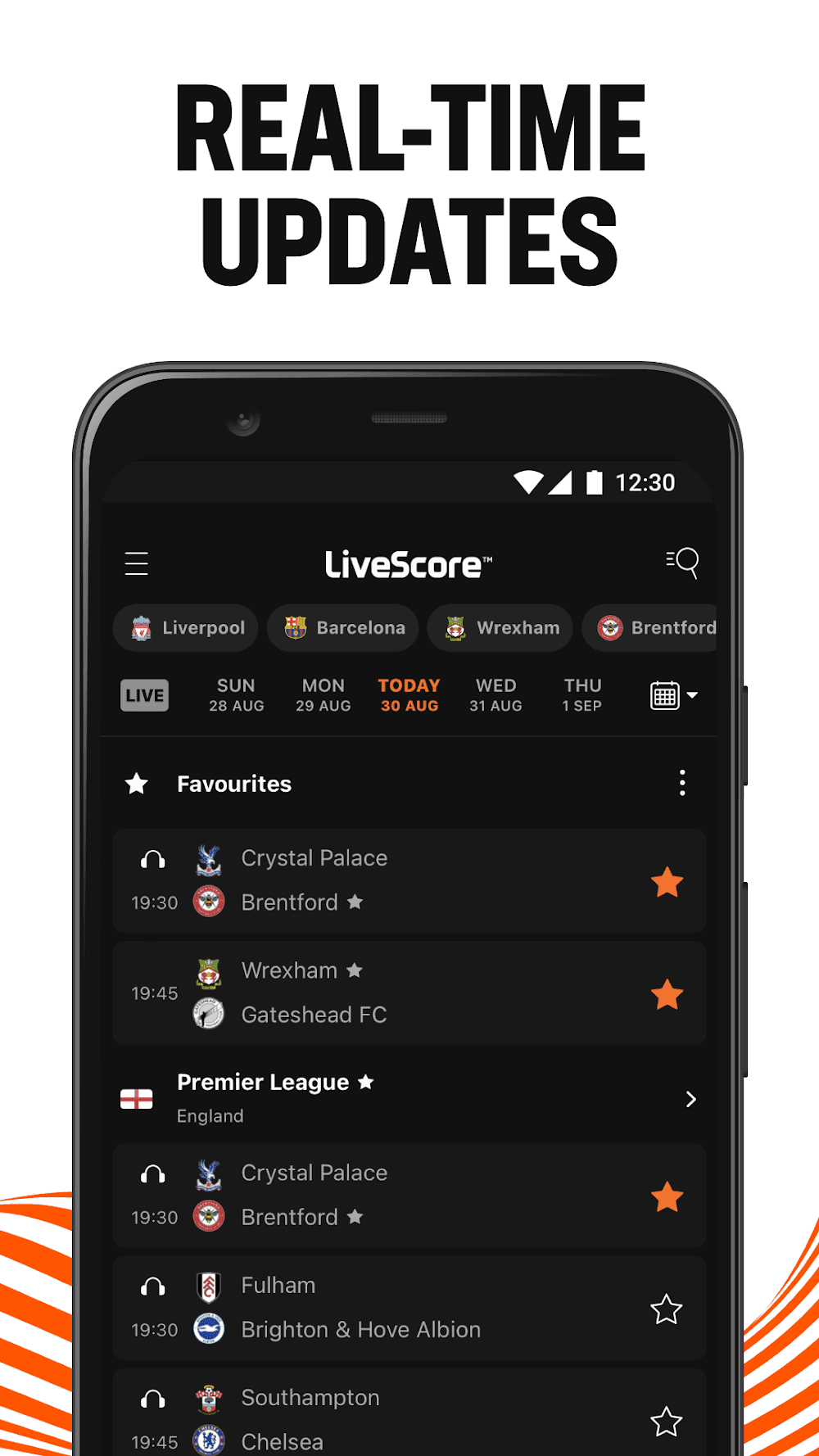 LiveScore: Live Sports Scores Screenshot 2