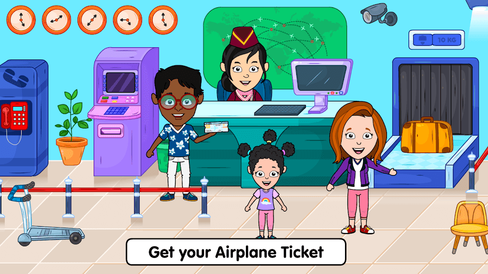 Tizi Town - My Airport Games Screenshot 2