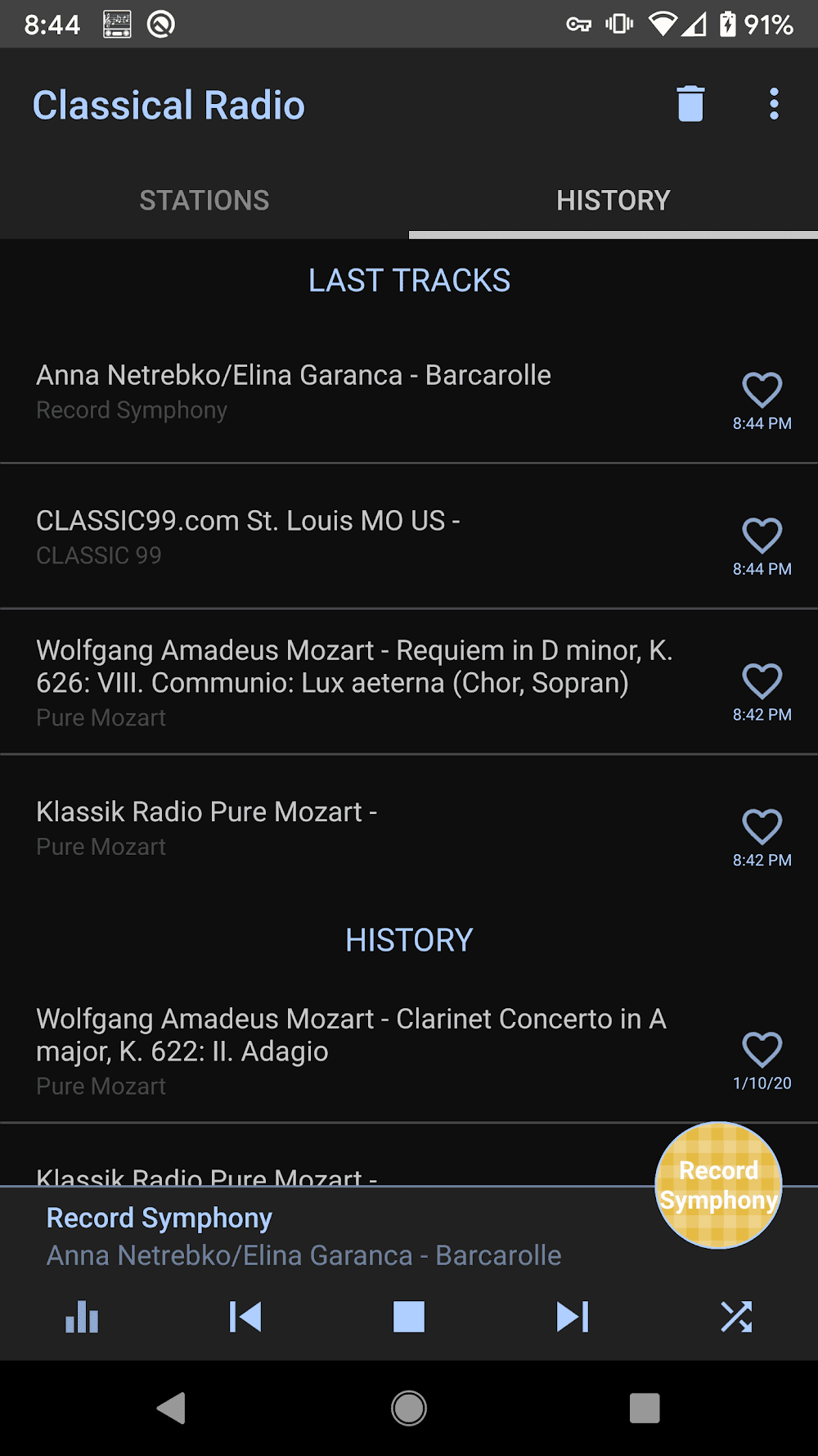 Classical Music Radio Screenshot 4